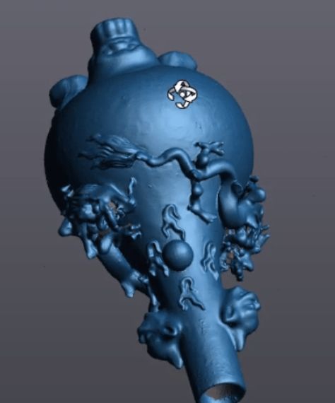佛像工艺品三维数字化雕刻freeform服务和3d打印制造的三维扫描综合技术服务