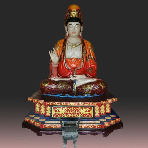 观音老母佛像 莲花老母神像 佛像雕塑